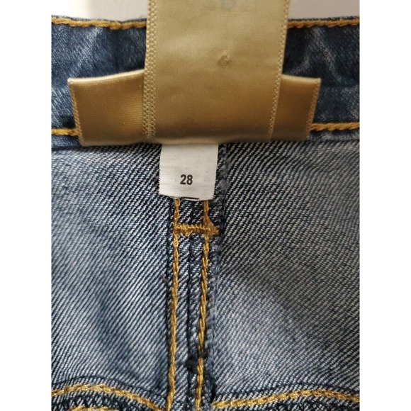 Miss Tina By Tina Knowles Jeans Womens Blue Med Wash Denim No Tag But Measured - Picture 5 of 6